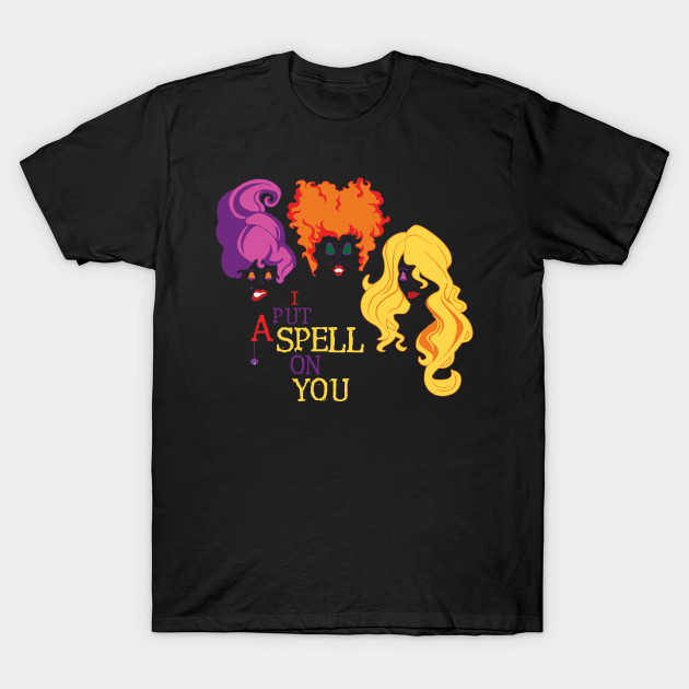 Sanderson Sisters Spell Hocus Pocus TShirt TeePublic